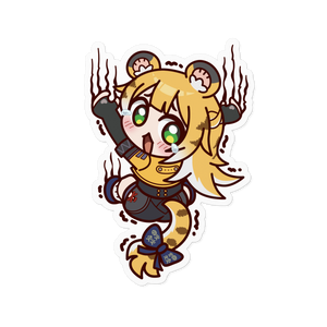 橘福福 チーフーフー Ju Fufu ちび Chibi Fanmade Sticker ゼンレスゾーンゼロ ZZZ Zenless Zone Zero