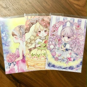 「桜・オランジェット」ポストカード3枚組み