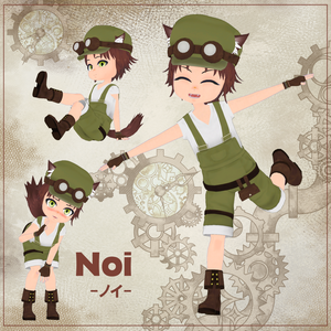 オリジナル3Dモデル「Noi 」ｰノイｰ