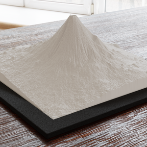 富士山(Mt.Fuji)(3Dプリント出力)枠付き