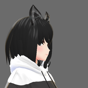 Black Neko Hair