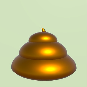 メタリックうんち