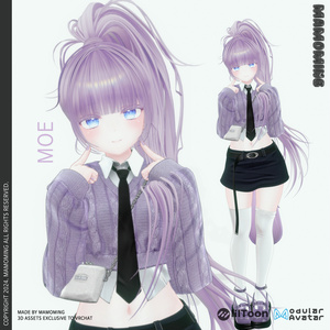 ❰Hair❱ 10アバター対応 Hair_001 Poni Tail 缩略图 11