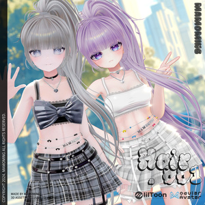 ❰Hair❱ 10アバター対応 Hair_001 Poni Tail 缩略图 3