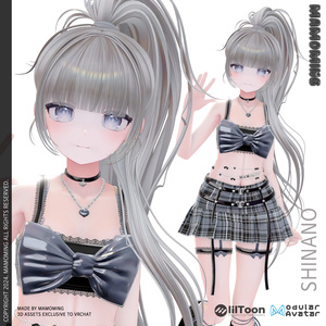 ❰Hair❱ 10アバター対応 Hair_001 Poni Tail 缩略图 6