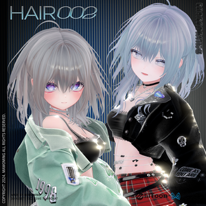 ❰Hair❱ 10アバター対応 Hair_002 hush cut