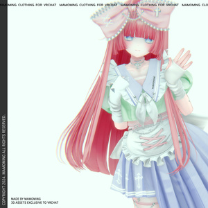 ❰Hair❱ 9アバター対応 Hair_003 Hime Cut PACK 缩略图 19