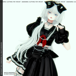 ❰Hair❱ 9アバター対応 Hair_003 Hime Cut PACK 缩略图 18