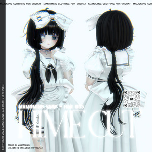 ❰Hair❱ 9アバター対応 Hair_003 Hime Cut PACK 缩略图 6