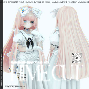 ❰Hair❱ 9アバター対応 Hair_003 Hime Cut PACK 缩略图 5