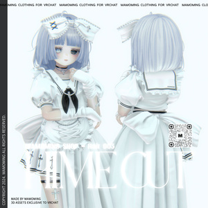 ❰Hair❱ 9アバター対応 Hair_003 Hime Cut PACK 缩略图 7