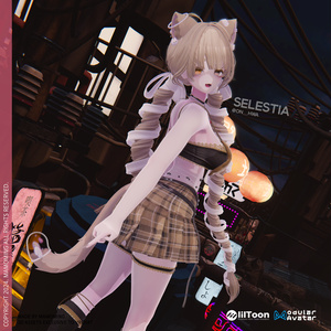 ❰Hair❱ 9アバター対応 Hair_004 ribbon whirl twintail hair 缩略图 15