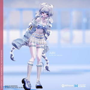 ❰Hair❱ 9アバター対応 Hair_004 ribbon whirl twintail hair 缩略图 14