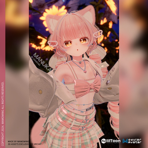 ❰Hair❱ 9アバター対応 Hair_004 ribbon whirl twintail hair 缩略图 13