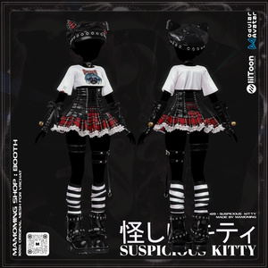 ❰Setup❱ 12アバター対応 Set_009 Suspicious Kitty 缩略图 3