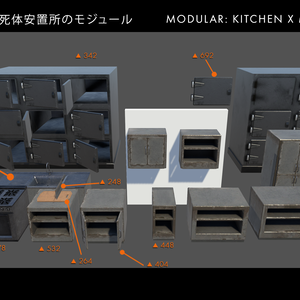 Modular Kitchen Morgue Pack