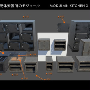 Modular Kitchen Morgue Pack
