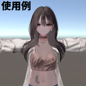 【無料/Free】韓国風メイクテクスチャ+blendshape（真央用） 缩略图 4