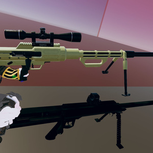 [VRChat] Snipex T-Rex Bolt Action (Udon)