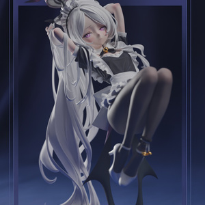 ブルーアーカイブ 空崎ヒナ 制服ver. 未塗装未組み立てガレージ