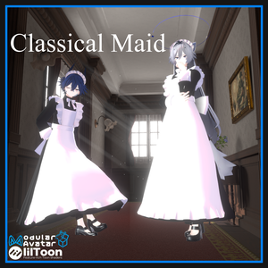 【4アバター対応】Classical Maid