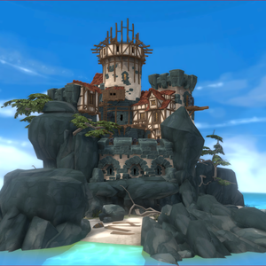 シーキープ「孤独な監視者」3D衣装3Dモデル VRChat Sea Keep "Lonely Watcher" 3D Clothing 3D Model VRChat