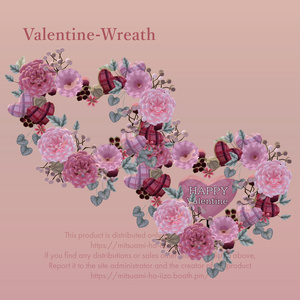 【バレンタイン】Valentine-Wreath＆Valentine-Cake（無料） 缩略图 2