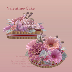 【バレンタイン】Valentine-Wreath＆Valentine-Cake（無料） 缩略图 3