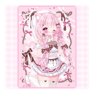 なのはなこひな 死神ちゃん B2 タペストリー なのはなこひな cottontail 死神ちゃん WスエードB2タペストリー
