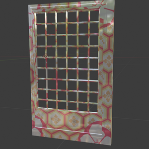 障子３Dモデル