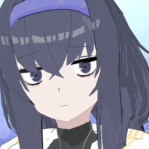 ZCU式 古関ウイ【VRChat想定アバター】【3Dモデル】【ブルーアーカイブ】