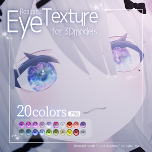 [Free Distribution Available] Realistic Eye Texture