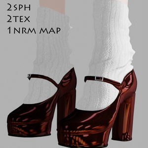 [VRChat + MMD] ELEGANT HEELS DL