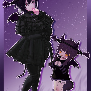 【期間限定無料🎉】🖤こあくまでびるんセット💜【33アバター対応】 缩略图 6