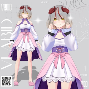 VRoid Clothes Kawaii Outfit| VRoid Studio| VRoid Texture| Customitem| Virtual Youtuber Outfit