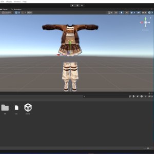 【VRChat Outfit】Anime Avatar Fashion Outfit UnityPackage VRChat衣装 Unitypackage VRChat Outfit VRChat Asset 3D Asset 3D Outfit VTuber Asset VRchat Kawaii Outfit Cute Outfit