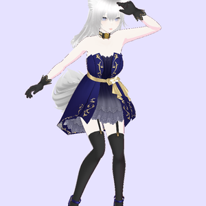 White Fennec Fox Girl [free]