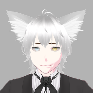 White Fennec Fox Boy [free]