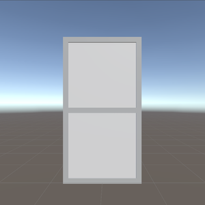 (無料／Free)【3Dモデル】ベランダ バルコニー 隔板 ／ [3D model] Partition board
