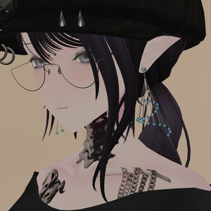 【4アバター対応】ジュエルピアス【揺れる】#Marie_Merry 缩略图 5
