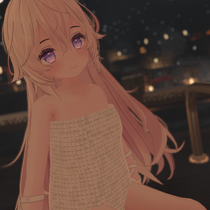 ソラハちゃん用バスタオル水着セット（外せるギミック付き）モジュラアバター対応版有り