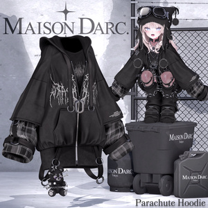 ♘PARACHUTE HOODIE♘ 缩略图 5