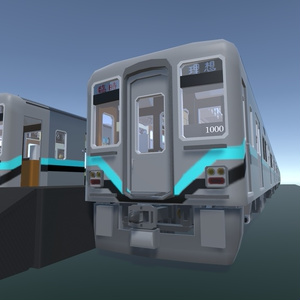 【3Dモデル】現代の電車 缩略图 2