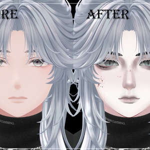 【Minase-水瀬】吸血鬼?！ダーク系立体Make up+eyetexture! 缩略图 4
