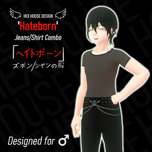 'HATEBORN' Jeans/Shirt Combo || [ヘイトボーン] ズボン/シャツの服