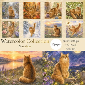 Watercolorcollection 10枚