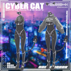 [10アバター対応] Cyber cat 缩略图 8