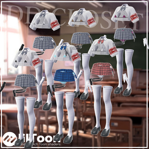 【9アバター対応】私立VR✕校 デカパイ気絶部 缩略图 12