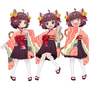 二次創作3Dモデル「一姫」 缩略图 2