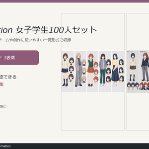 NPC Collection 女子学生100人セット
